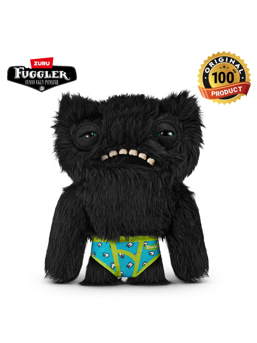 Мягкая игрушка FUGGLER Черный Пучеглазик - 15723B