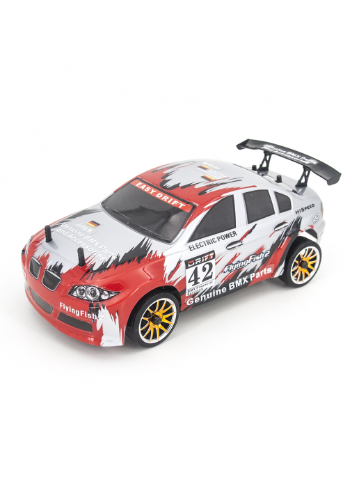 Радиоуправляемая машина для дрифта HSP FlyingFish2 BMW Drift Car 4WD 1:16 2.4G - 94163-16302