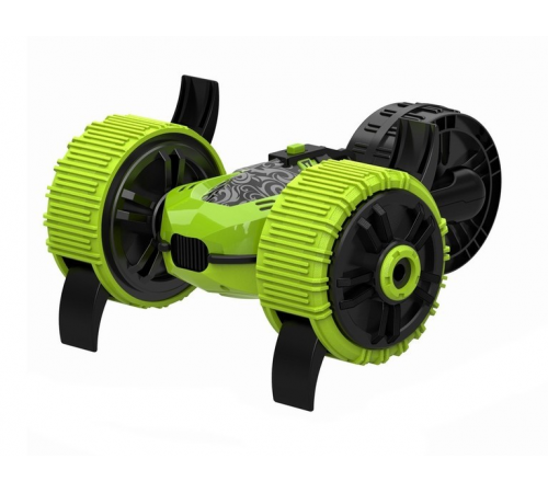 Радиоуправляемая зеленая трюковая машина-перевертыш-амфибия Crazon 2.4G - CR-19SL01B