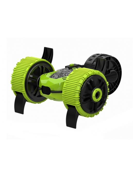 Радиоуправляемая зеленая трюковая машина-перевертыш-амфибия Crazon 2.4G - CR-19SL01B