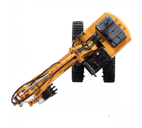 Радиоуправляемый экскаватор HUINA 3in1 с паром (ковш, отбойник, захват бревен) 1:14 - HN1535-1