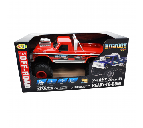 Радиоуправляемая машина BIGFOOT с паром 4WD 1:8 - OC-0802