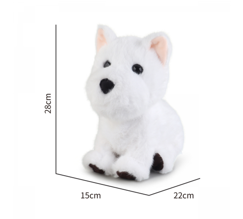 Радиоуправляемая плюшевая собака (28 см, сенсор) - BBS-01