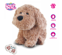 Радиоуправляемая плюшевая собака (28 см, сенсор) - BBS-02