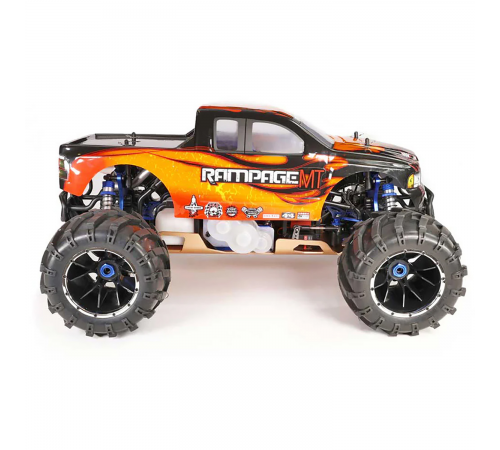 Радиоуправляемый бензиновый монстр HSP Skeleton 4WD 1:5 - 94050-14050-O