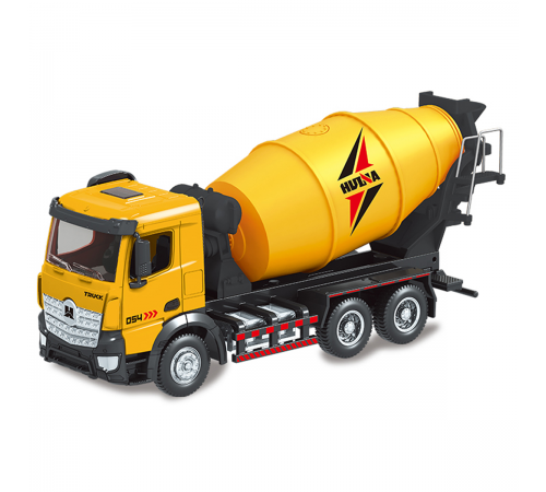 Масштабная модель бетономешалка Huina 1:50 - HN1737-YELLOW