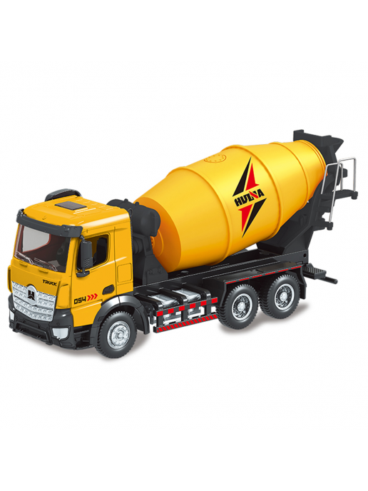Масштабная модель бетономешалка Huina 1:50 - HN1737-YELLOW