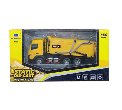 Масштабная модель самосвал Huina 1:50 - HN1735-YELLOW