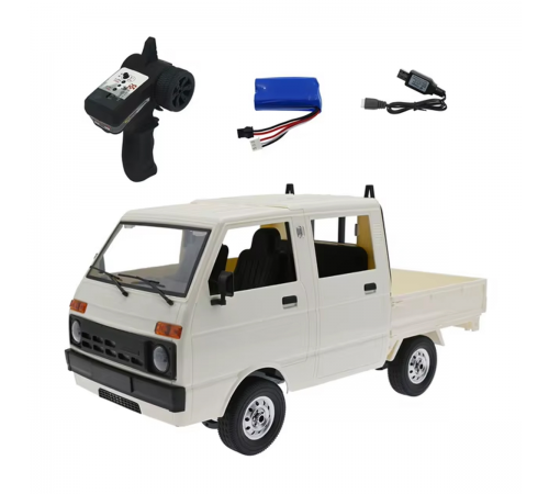 Радиоуправляемый грузовичок WPL D-32 (белый, 2WD, 1:10) - WPLD-32-WHITE