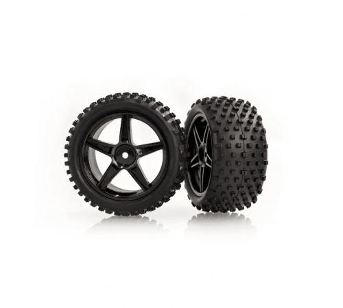 Задние колеса HSP в сборе (06024+06025) - HSP06026-BLACK