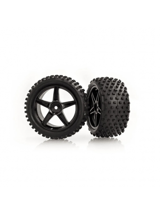 Задние колеса HSP в сборе (06024+06025) - HSP06026-BLACK