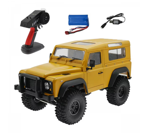 Радиоуправляемый внедорожник Defender D90 4WD 1:10 - MN-999-YELLOW
