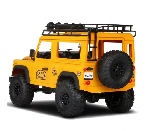 Радиоуправляемый внедорожник Land Rover Defender 4WD 1:12 - MN-98-YELLOW