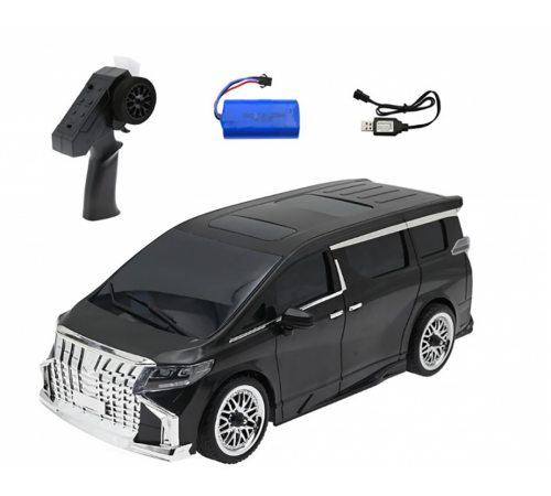 Радиоуправляемая машина для дрифта Alphard 2WD 1:16 (гироскоп, LED подсветка) - MN-68-BLACK