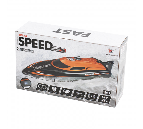 Радиоуправляемый катер (30 см, 25 км/ч, акб 700 mAh) - HJ812-B2