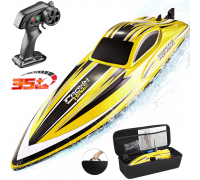 Радиоуправляемый катер Chasing Waves с сумкой (41 см, 35 км/ч) - HJ818-YELLOW-BAG