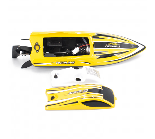 Радиоуправляемый катер Chasing Waves с сумкой (41 см, 35 км/ч) - HJ818-YELLOW-BAG