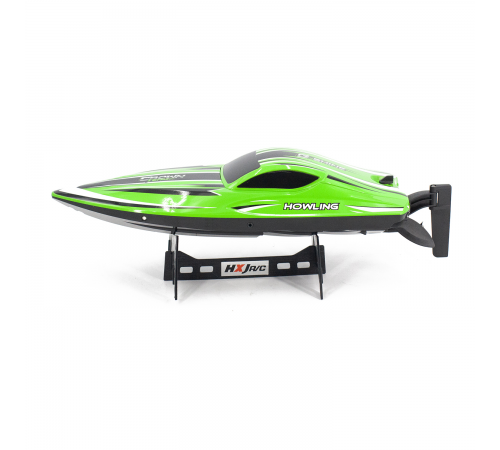 Радиоуправляемый катер Chasing Waves PRO с сумкой (41 см, 55 км/ч, Brushless) - HJ818PRO-GREEN-BAG