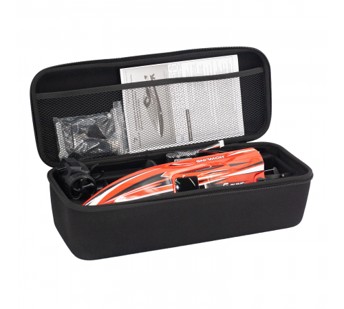 Радиоуправляемый катер Chasing Waves PRO с сумкой (41 см, 55 км/ч, Brushless) - HJ818PRO-RED-BAG