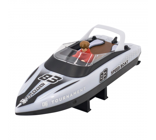 Радиоуправляемый катер яхта (15 км/ч, 25 см, 2 часа игры) - HJ821-WHITE