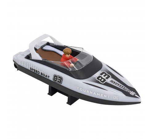 Радиоуправляемый катер яхта (15 км/ч, 25 см, 2 часа игры) - HJ821-WHITE