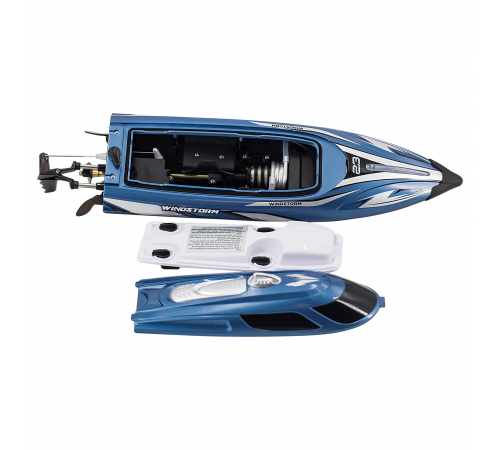 Радиоуправляемый катер WindStrom (36 см, 25 км/ч)- HJ823-BLUE