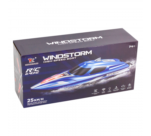 Радиоуправляемый катер WindStorm (36 см, 25 км/ч) - HJ823-RED