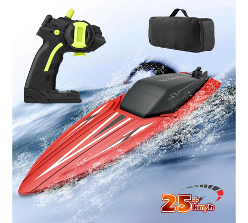 Радиоуправляемый катер SV с сумкой (35 см, 25 км/ч) - TY2-RED-BAG