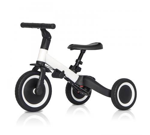 Детский беговел-велосипед 6в1 с родительской ручкой, белый - TR008-WHITE