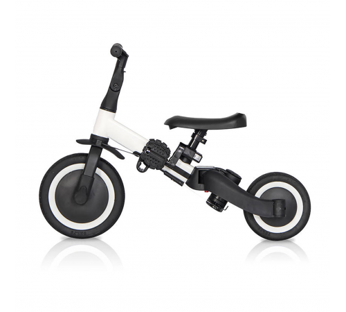 Детский беговел-велосипед 6в1 с родительской ручкой, белый - TR008-WHITE