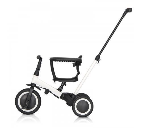 Детский беговел-велосипед 6в1 с родительской ручкой, белый - TR008-WHITE