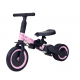 Детский беговел-велосипед 6в1 с родительской ручкой, розовый с рисунком - TR008-PINK-PAINT