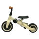 Детский беговел-велосипед 8в1 с крышей и ручкой, бежевый - TR010-BEIGE