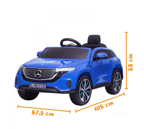 Детский электромобиль Mercedes EQC 400 6V 2WD - HL378-BLUE