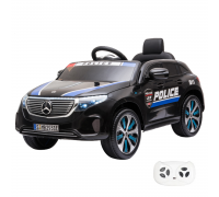 Детский электромобиль Mercedes Police EQC 400 12V 2WD - HL378-BLACK