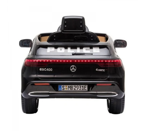 Детский электромобиль Mercedes Police EQC 400 12V 2WD - HL378-BLACK