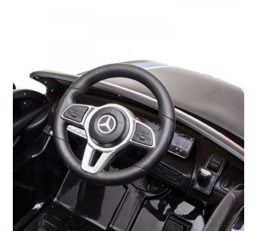 Детский электромобиль Mercedes Police EQC 400 12V 2WD - HL378-BLACK