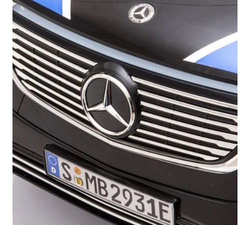 Детский электромобиль Mercedes Police EQC 400 12V 2WD - HL378-BLACK