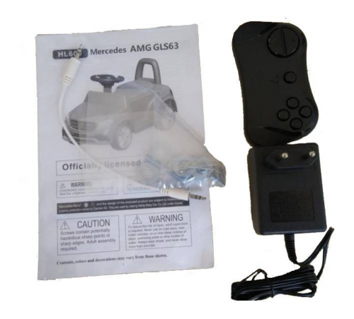 Электромобиль Mercedes GLS63 + пульт управления - HL600-RED