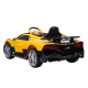 Детский электромобиль Bugatti Divo (желтый лак, 12V) - HL338