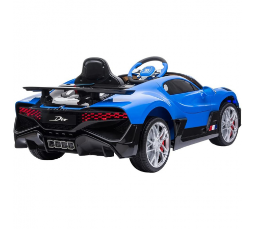 Детский электромобиль Bugatti Divo (синий, 12V) - HL338