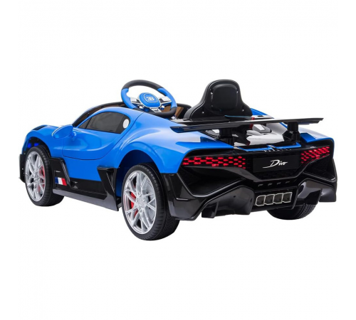 Детский электромобиль Bugatti Divo (синий, 12V) - HL338