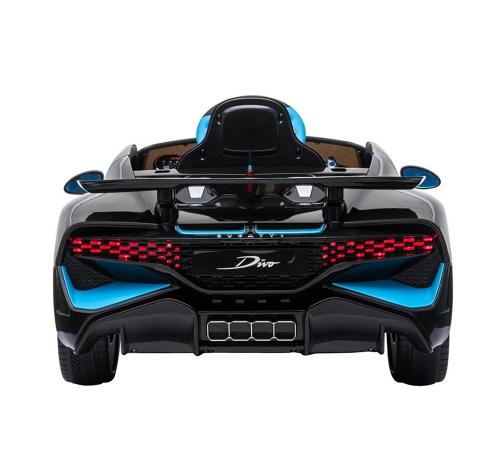 Детский электромобиль Bugatti Divo (черный, 12V) - HL338