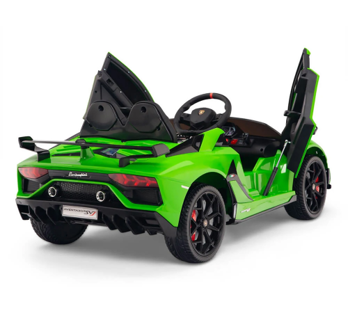 Детский электромобиль Lamborghini SVJ (зеленый, 12V) - HL328