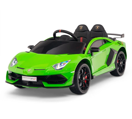 Детский электромобиль Lamborghini SVJ (зеленый, 12V) - HL328