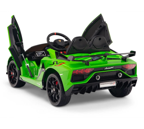 Детский электромобиль Lamborghini SVJ (зеленый, 12V) - HL328