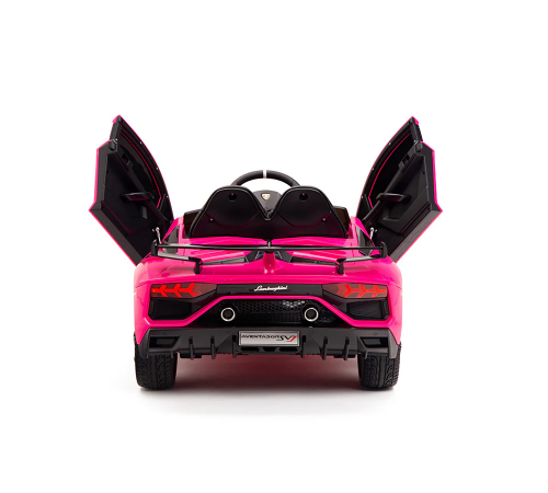 Детский электромобиль Lamborghini SVJ (розовый, 12V) - HL328