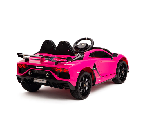 Детский электромобиль Lamborghini SVJ (розовый, 12V) - HL328