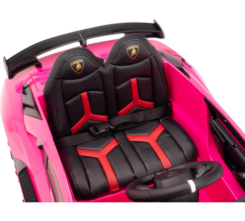 Детский электромобиль Lamborghini SVJ (розовый, 12V) - HL328
