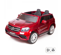 Электромобиль Mercedes Benz GLS63 (красный лак, 4WD, 12V) - HL228